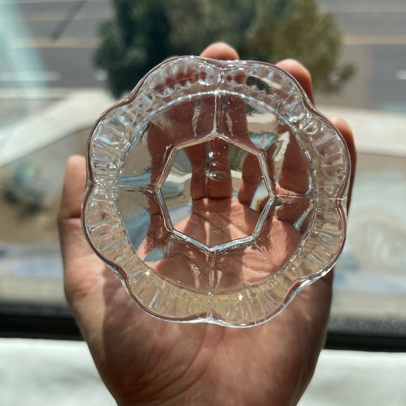 Clear Indiana Glass Fairy Lamp - Picture 5 of 7